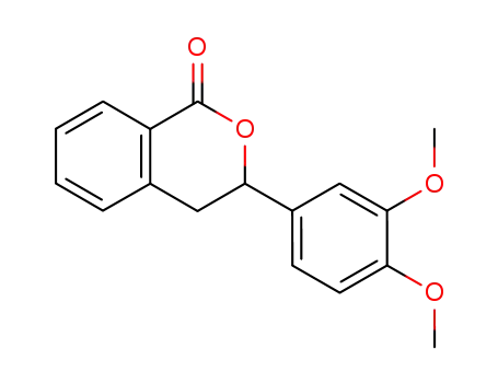 1H-2-Benzopyran-1-one, 3-(3,4-dimethoxyphenyl)-3,4-dihydro-