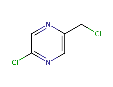 Molecular Structure of 105985-21-5 (2-CHLORO-5-(CHLOROMETHYL)PYRAZINE)