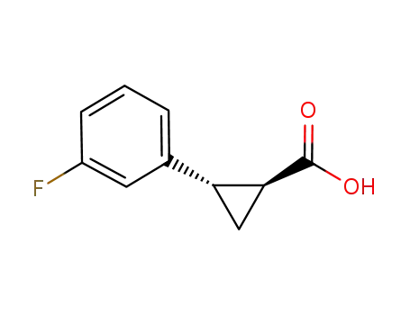 (1S,2S)-2-(3-fluorophenyl)-cyclopropanecarboxylic acid