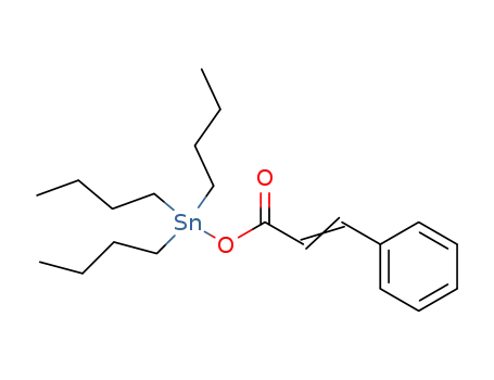 Molecular Structure of 27147-18-8 (Tributyltin cinnamate)
