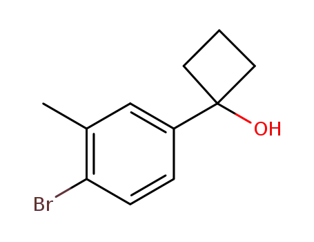 1-(4-bromo-3-methylphenyl)cyclobutanol