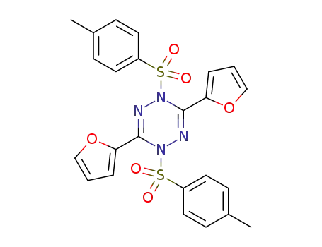 3,6-di(furan-2-yl)-1,4-bis(tosyl)-1,4-dihydro-1,2,4,5-tetrazine