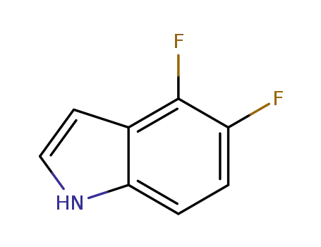 Molecular Structure of 247564-63-2 (4,5-DIFLUOROINDOLE)