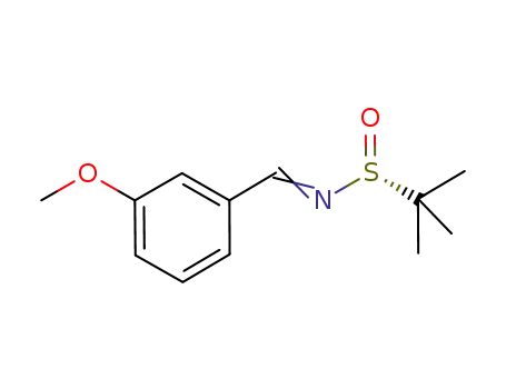 (R)-N-(3-methoxybenzylidene)-2-methylpropane-2-sulfinamide