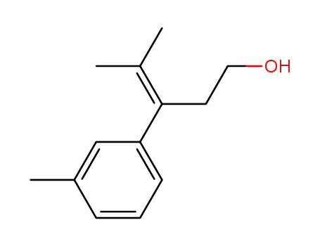 4-methyl-3-(m-tolyl)-pent-3-en-1-ol