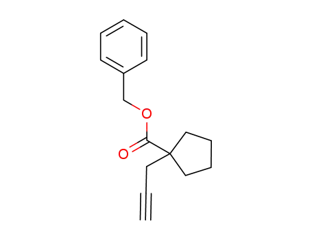benzyl 1-(prop-2-yn-1-yl)cyclopentanecarboxylate
