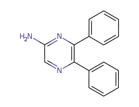 5,6-Diphenylpyrazin-2-amine