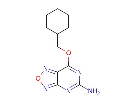 7-(cyclohexylmethoxy)-[1,2,5]oxadiazolo[3,4-d]pyrimidine-5-amine