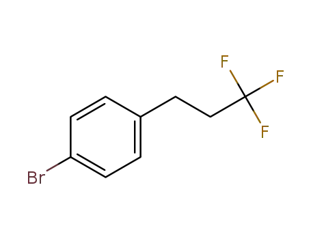 Molecular Structure of 1099597-31-5 (1-BROMO-4-(3,3,3-TRIFLUOROPROPYL)BENZENE)