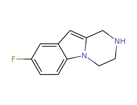 피라지노[1,2-a]인돌, 8-플루오로-1,2,3,4-테트라히드로-(9CI)
