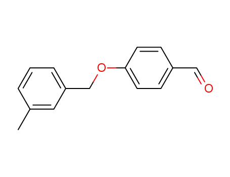 Molecular Structure of 428470-82-0 (4-[(3-METHYLBENZYL)OXY]BENZALDEHYDE)