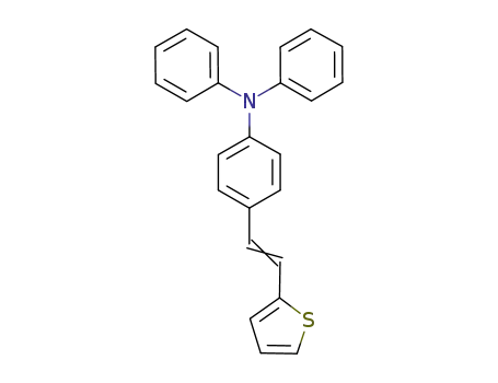 Benzenamine, N,N-diphenyl-4-[2-(2-thienyl)ethenyl]-