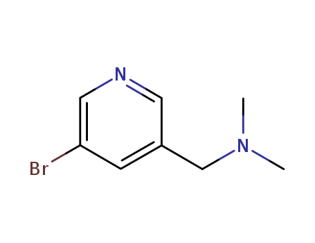 1-(5-bromopyridin-3-yl)-N,N-dimethylmethanamine