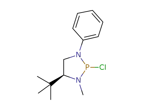 Molecular Structure of 1430747-39-9 ((4S)-4-tert-butyl-2-chloro-3-methyl-1-phenyl-1,3,2-diazaphospholidine)