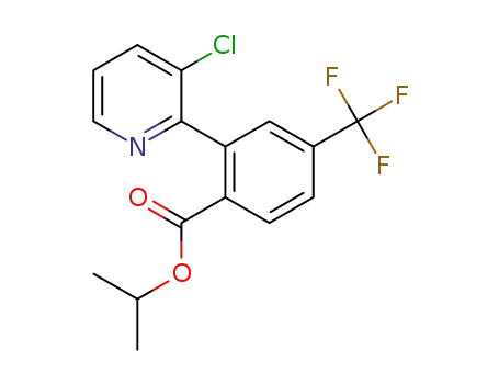 2-(3-chloro-pyridin-2-yl)-4-trifluoromethyl-benzoic acid isopropyl ester