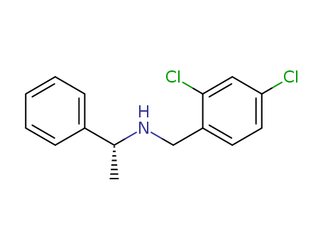(2,4-dichlorobenzyl)(1-phenylethyl)amine(SALTDATA: HCl)