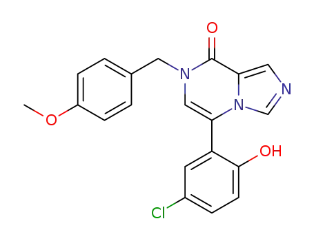 5-(5-chloro-2-hydroxyphenyl)-7-(4-methoxybenzyl)imidazo[1,5-a]pyrazin-8(7H)-one