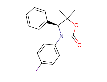 (S)-3-(4-iodophenyl)-5,5-dimethyl-4-phenyloxazolidin-2-one