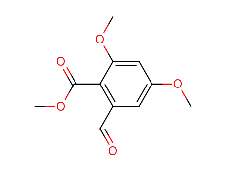 Benzoic acid, 2-formyl-4,6-dimethoxy-, methyl ester
