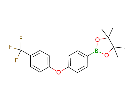 4,4,5,5-tetramethyl-2-(4-(4-(trifluoromethyl)phenoxy)phenyl)-1,3,2-dioxaborolane