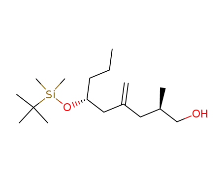 (2R)-4-((2R)-2-[1-(tert-butyl)-1,1-dimethylsilyl]oxypentyl)-2-methyl-4-penten-1-ol