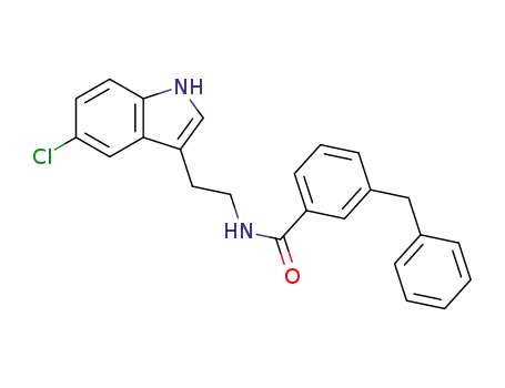 3-benzyl-N-(2-(5-chloro-1H-indol-3-yl)ethyl)benzamide