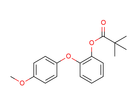 2-(4-methoxyphenoxy)phenyl pivalate