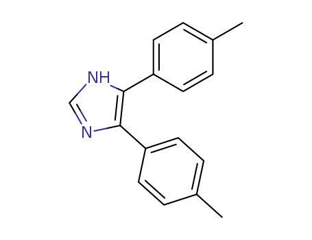 Molecular Structure of 116238-58-5 (1H-Imidazole, 4,5-bis(4-methylphenyl)-)