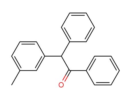 Molecular Structure of 123848-41-9 (2-(3-methylphenyl)-1,2-diphenylethanone)