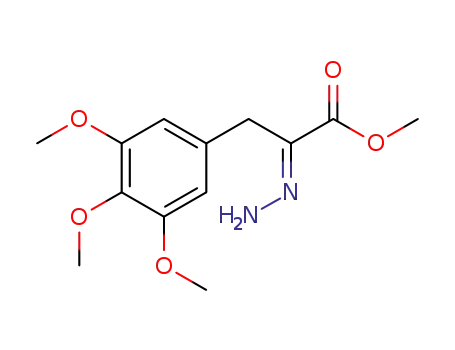 methyl (E)-2-hydrazono-3-(3,4,5-trimethoxyphenyl)propionate