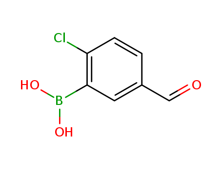 2-CHLORO-5-FORMYLPHENYLBORONIC ACID