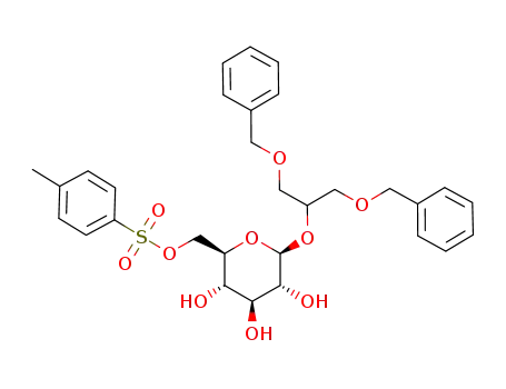 1,3-di-O-benzyl-2-O-(6-O-tosyl-β-D-glucopyranosyl)-sn-glycerol