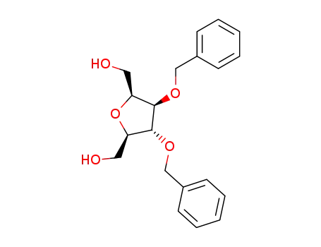 Molecular Structure of 129115-89-5 (2,5-Anhydro-3,4-dibenzyl-D-glucitol)