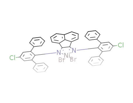 {bis[N,N'-(4-chloro-2,6-diphenylphenyl)imino]acenaphthene}dibromonickel