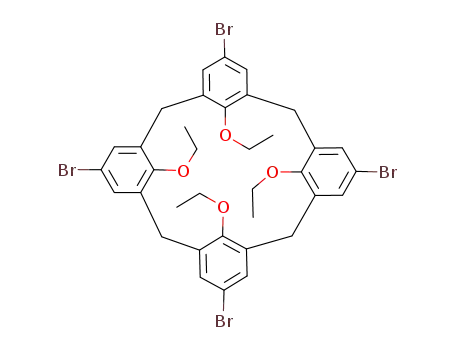tetra-(p-bromophenyl)-tetraethoxycalix<4>arene