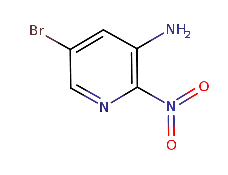Molecular Structure of 433226-05-2 (3-AMINO-5-BROMO-2-NITROPYRIDINE)