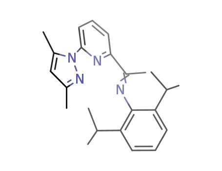 (2,6-diisopropylphenyl)-{1-[6-(3,5-dimethyl-pyrazol-1-yl)pyridin-2-yl]ethylidene} amine