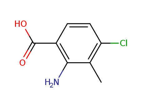 Benzoic acid, 2-amino-4-chloro-3-methyl-