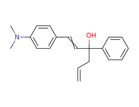 1-(4-dimethylamino-phenyl)-3-phenyl-hexa-1,5-dien-3-ol