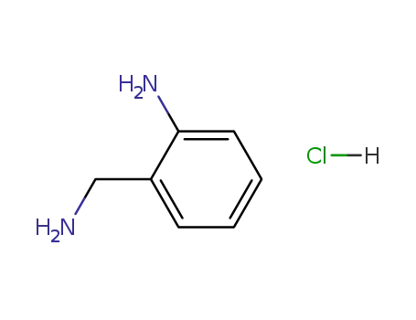 Molecular Structure of 75191-79-6 (2-(aminomethyl)aniline hydrochloride)