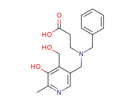 3-(benzyl((5-hydroxy-4-(hydroxymethyl)-6-methylpyridin-3-yl)methyl)amino)propanoic acid