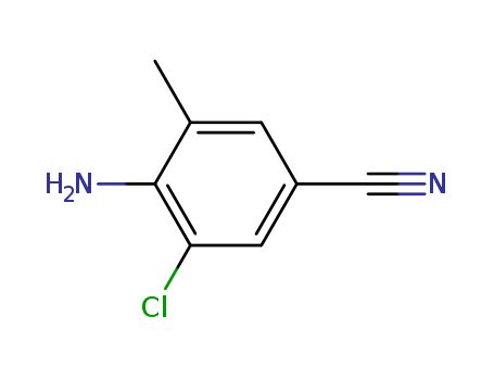 4-amino-3-chloro-5-methylbenzonitrile cas no. 158296-69-6 98%
