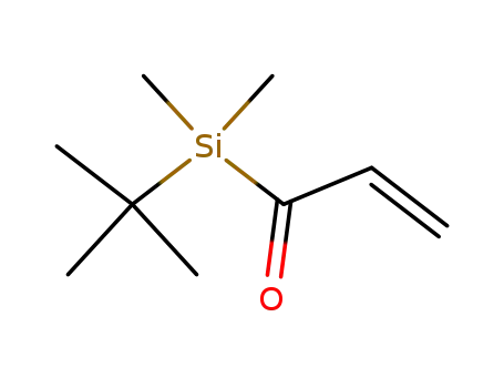 Molecular Structure of 80594-32-7 (Silane, (1,1-dimethylethyl)dimethyl(1-oxo-2-propenyl)-)