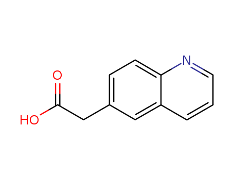 Quinolin-6-yl-acetic acid
