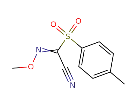 N-methoxy-1-tosylmethanimidoyl cyanide