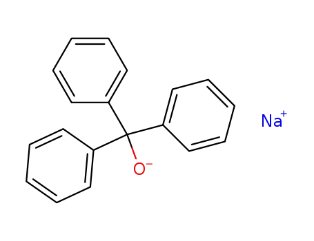 Molecular Structure of 5736-21-0 (sodium triphenylmethoxyde)