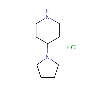 Molecular Structure of 172281-91-3 (4-PYRROLIDIN-1-YL-PIPERIDINEHYDROCHLORIDE)