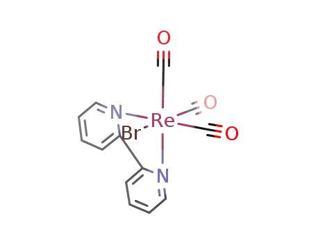 fac-(2,2'-bipyridine)bromotricarbonylrhenium(I)