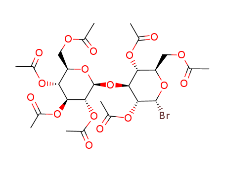 Bromo 2,4,6-Tri-O-acetyl-3-O-(2,3,4,6-tetra-O-acetyl-b-D-glucopyranosyl)-a-D-glucopyranoside