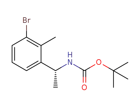 tert-butyl (R)-(1-(3-bromo-2-methylphenyl)ethyl)carbamate